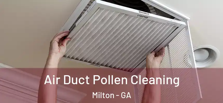 Air Duct Pollen Cleaning Milton - GA